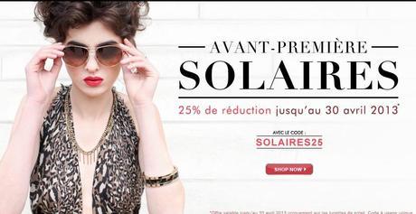 BPFF : 25% de réduction sur les lunettes de soleil Chloé, Saint Laurent, Carven, Ray Ban