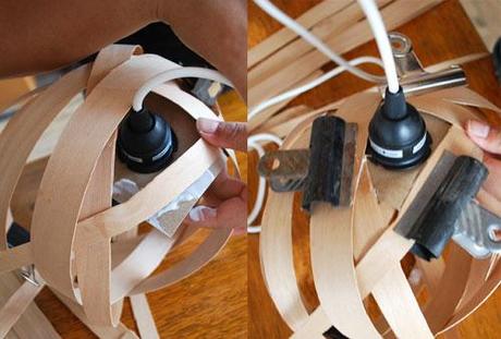 { DIY } Une suspension design en bois | www.decocrush.fr