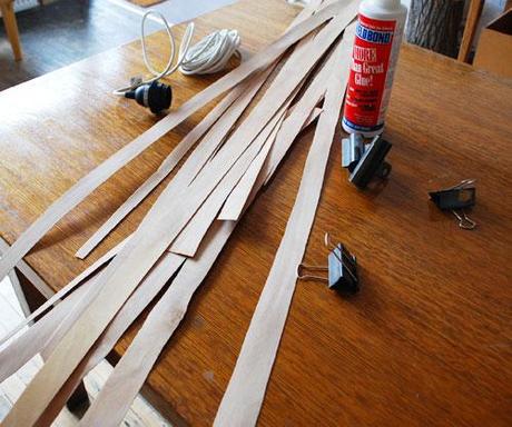 DIY | Une suspension design en bois