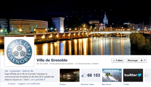 Facebook : Grenoble en tête (après Paris)