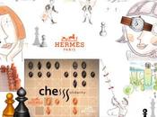 Luxe Hermès propose jouer échecs