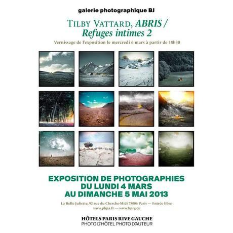 Exposition Abris – Refuges intimes 2 de Tilby Vattard Abris Refuges intimes 2