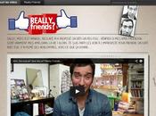 Nescafé donne carte blanche inconnu, pour aller rencontrer amis Facebook