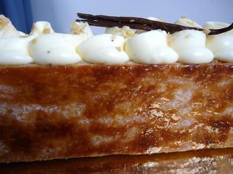 Mille feuilles vanille caramélisé