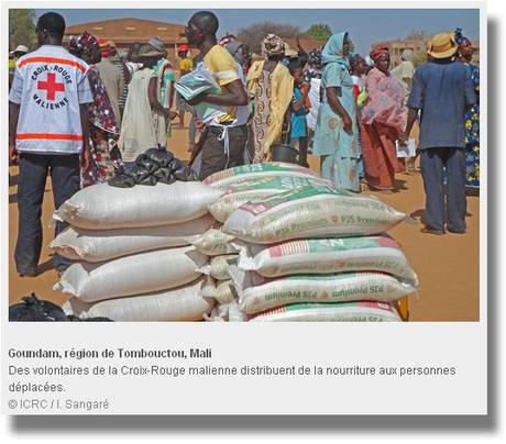 Mali : le CICR lance un appel de fonds pour accroître l’aide à la population