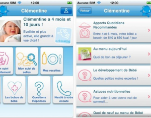Les applications smartphone pour futures et jeunes mamans !