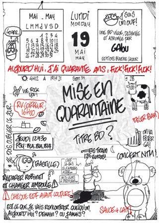 Couverture Mise en quarantaine