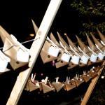 Un banquet d’origamis flottants Un banquet d’origamis flottants