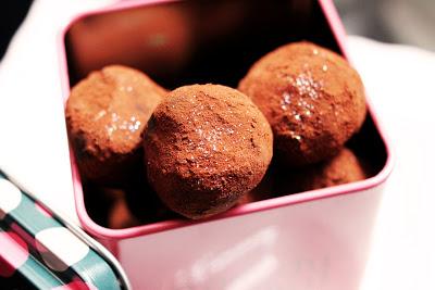 Truffes au chocolat