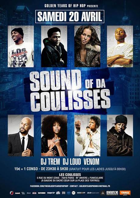 Affiche SOUND OF DA COULISSES