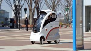 Hitachi invente le  taxi électrique autonome