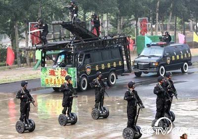 La police chinoise