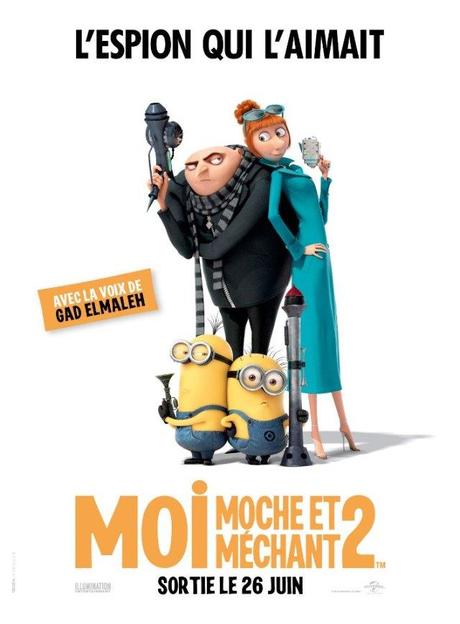 Cinéma : Moi, Moche et Méchant 2, nouvelle affiche