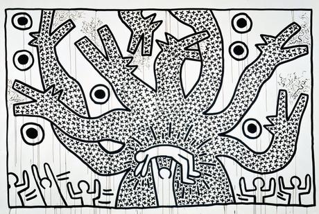 Keith Haring investie les murs du MAM