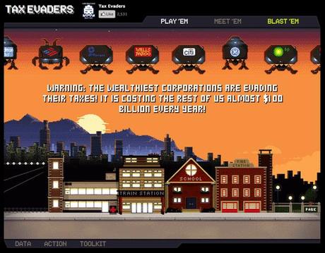 Taxevaders-game