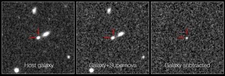 Record-breaking supernova in the CANDELS Ultra Deep Survey