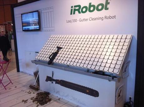 Au salon Innorobo IROBOT a présenté son Looj 330, le robot qui nettoie vos gouttières !