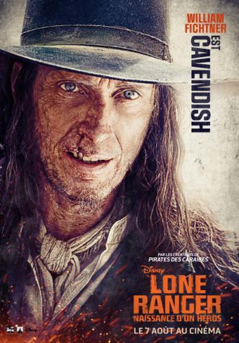 Nouvelle Affiche Lone Ranger avec Butch Cavendish (William Fichtner)