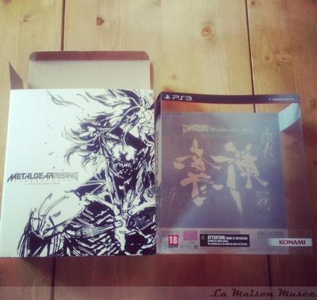 Boite Metal Gear Rising Revngeance Limited Edition