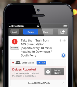 HopSpot lance une version intégrant le crowsourcing pour les transports en commun