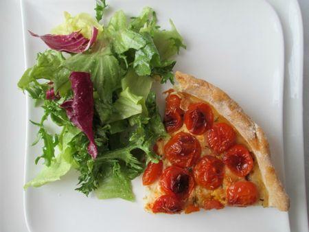 Mes recettes vos réalisations 99 tarte tomates chèvre moufida