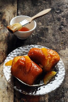 Mes babas aux agrumes et au Limoncello du dimanche… Que je n'ai même pas oubliés et presque tout seul !