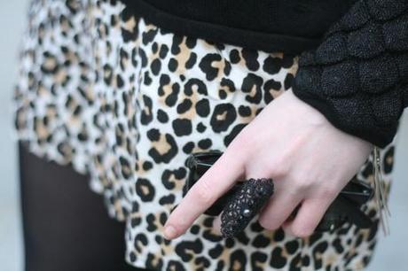 bague dentelle noire