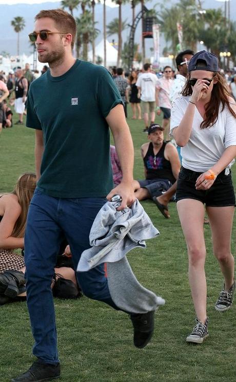 Robert Pattinson et Kristen Stewart au Coachella Music Festival à Los Angeles - 13.03.2013
