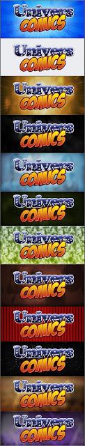 UN LOGO POUR UNIVERSCOMICS : A vous de choisir !