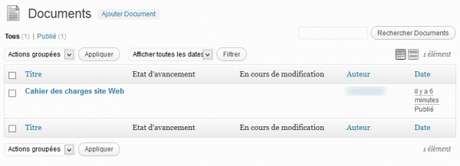 Système de gestion documentaire avec WordPress