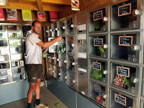Un distributeur automatique de légumes !