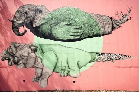 STREET ART – Les animaux de La Pandilla