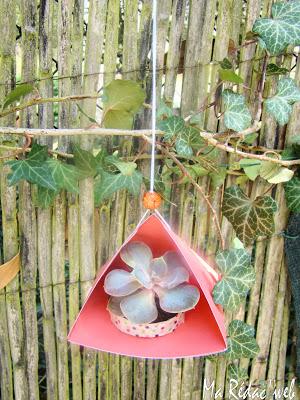 DIY : la boîte supendue