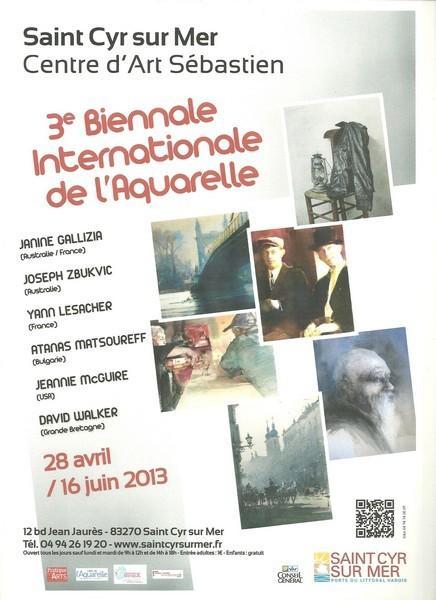 3ème Biennale de l’Aquarelle de Saint-Cyr-sur-Mer