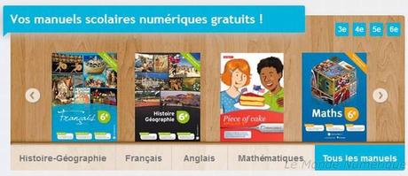 Lelivrescolaire.fr met en ligne sa collection gratuite de manuels scolaires
