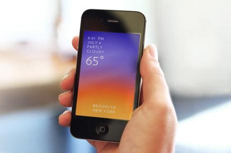 Solar Weather sur iPhone, gratuit au lieu de 0.89 €...