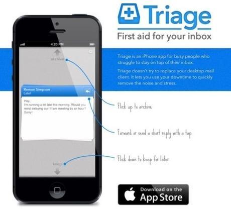 Triage, le nouveau client messagerie sur iPhone... Triage, le nouveau client messagerie sur iPhone...