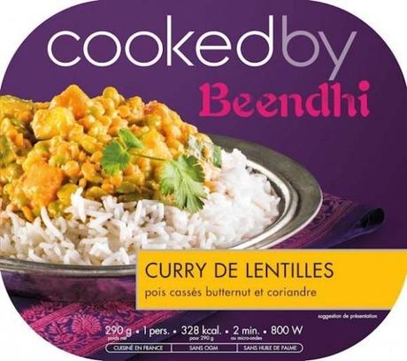 CookedBy Beendhi Curry de Lentilles