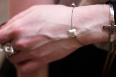 bracelet carre argent