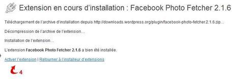 Publier un album photos sur un blog avec Facebook Photo Fetcher