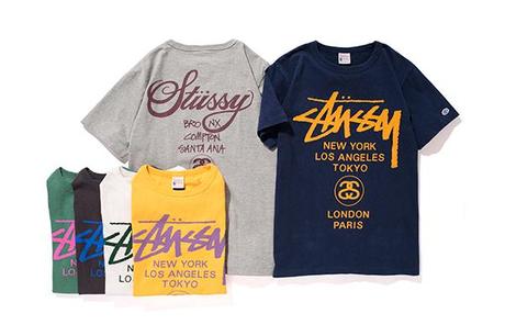 STUSSY X CHAMPION – S/S 2013 COLLECTION
