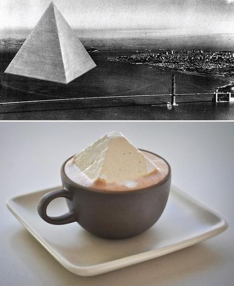 Pyramid of Tetra City by Buckminster Fuller