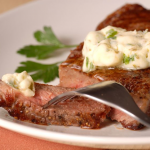 Entrecôte au beurre maître d'hôtel