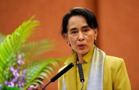 Aung San Suu Kyi réaffirme haut et fort son soutien aux minorités ethniques et religieuses victimes de violences en Birmanie, tels les musulmans et les Rohingyas 