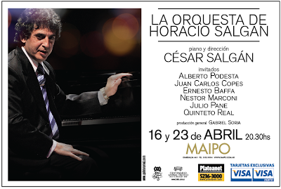 Concert de l'Orchestre Horacio Salgan au Maipo [à l'affiche]