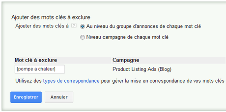 Comment découvrir les Mots Clefs de vos Campagnes Product Listing Ads -Adwords