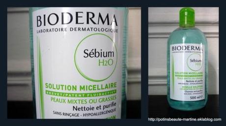 La solution micellaire Bioderma Sébium H2O – purificateur de peau grasse