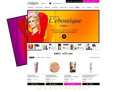 L'Oréal ouvre son e-shop !