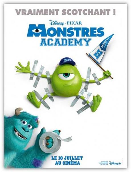 Monstres Academy : une nouvelle affiche du film !‏