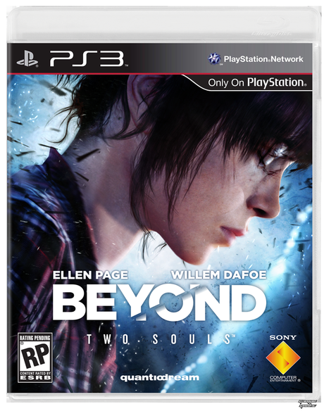 cover beyond two souls x Sony dévoile la cover de Beyond Two Souls  sony PS3 jaquette cover Beyond Two Souls 